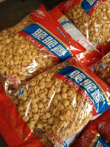 休闲食品贝壳酥海螺酥5斤零食批发散称膨化 厂家直供零食店代理